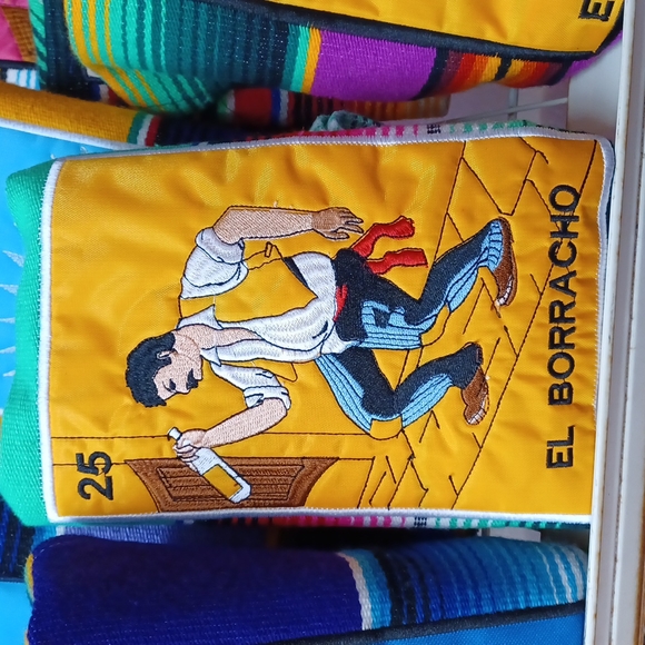 Apron lottery el borracho/ mandil de lotería - Picture 1 of 2